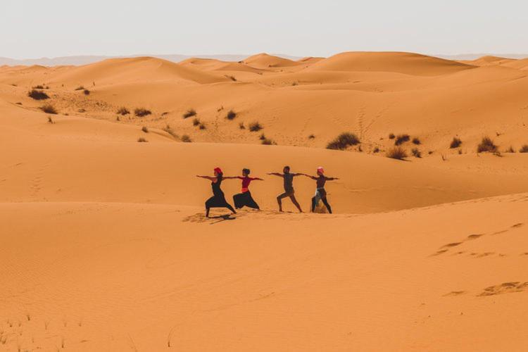 Auberge La Palmeraie Mhamid Kültér fotó